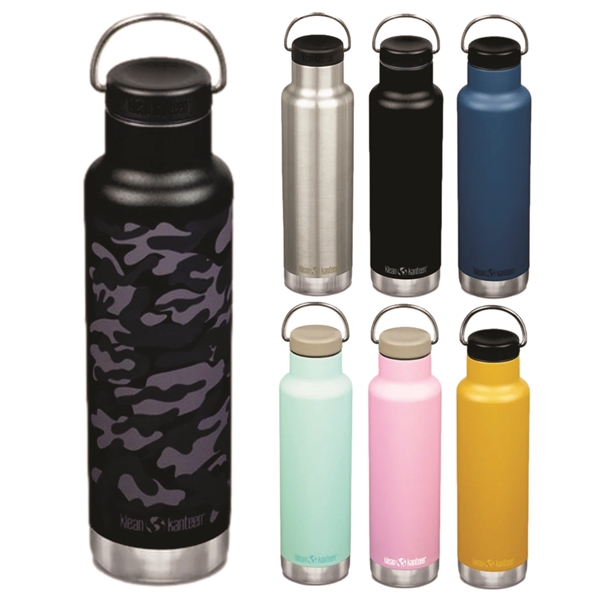Klean Kanteen® Classic 20 oz is a double wall insulated tumbler.... from ASI 72657 Active Life Promo / Apres Ski Active Life