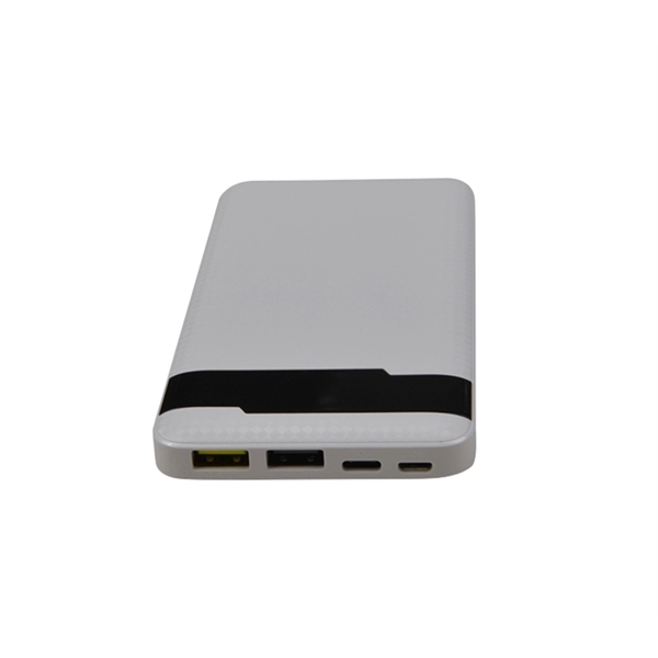 Portable 10000mAh power bank with LCD power display 1 color print... from ASI 37218 Athena Promo (tm)