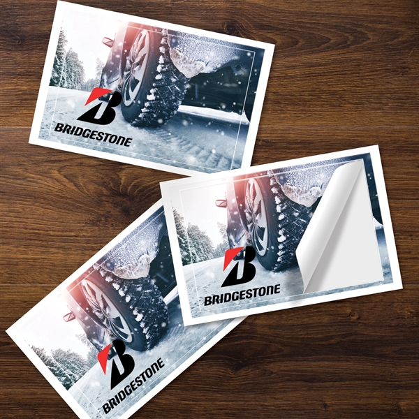 Rectangle shaped sticker made of white BOPP material, which is non-toxic,... from ASI 90807 Tekweld