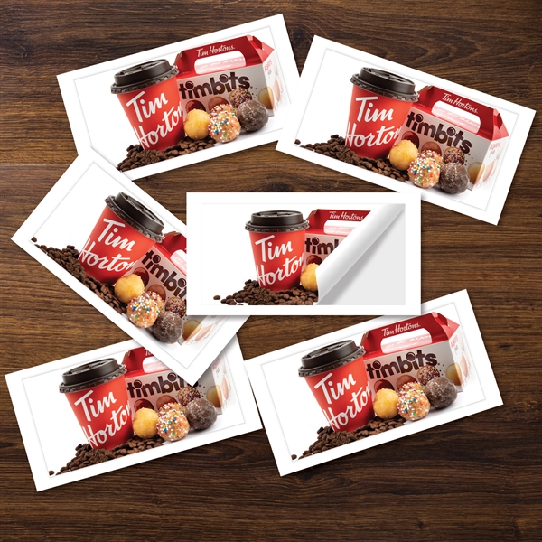 Rectangle shaped sticker made of white BOPP material, which is non-toxic,... from ASI 90807 Tekweld