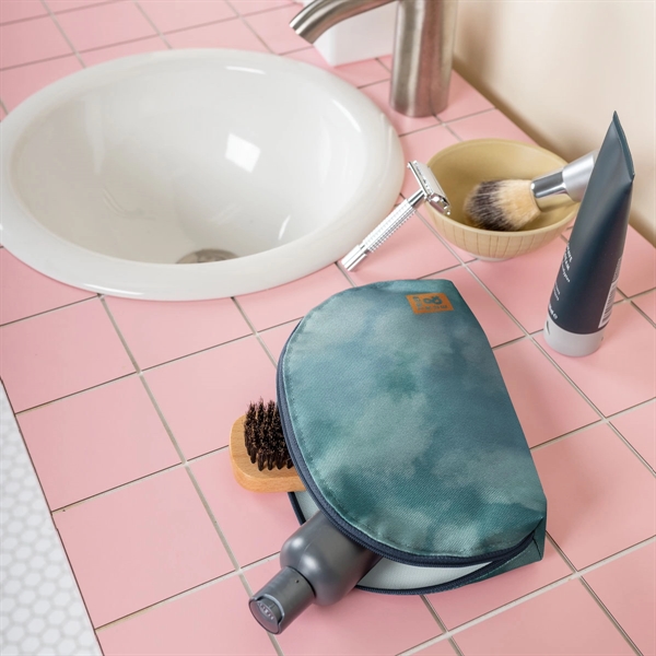 9" x 4.5" x 1.5"  travel pouch with zippered closure... from ASI 74710 Numo