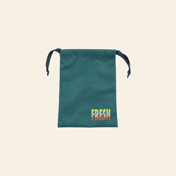 Simple medium, flat 1000D RPET Goodie Three Shoes gift bag with... from ASI 74710 Numo