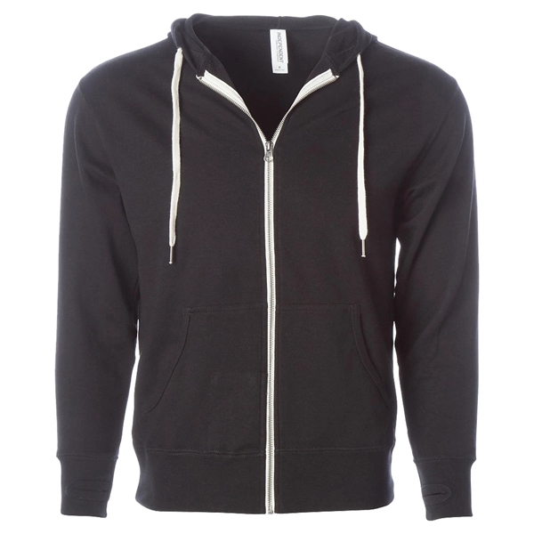 Unisex Heather French Terry Zip Hooded Sweatshirt... from ASI 30208 A P Specialties / AP Specialties