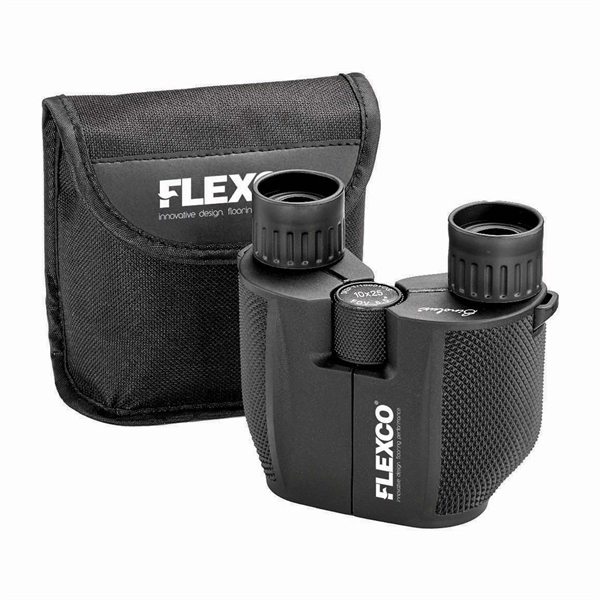 Compact 8x21 binocular with black rubber coated grips and ruby coated... from ASI 46170 Compass Industries Inc