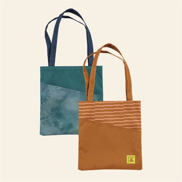 Tote bag with dual handles and diagonal front pocket.... from ASI 74710 Numo