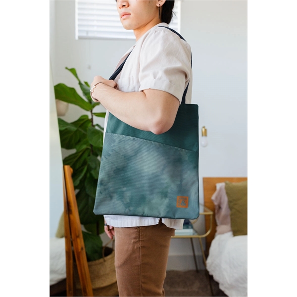 Tote bag with dual handles and diagonal front pocket.... from ASI 74710 Numo