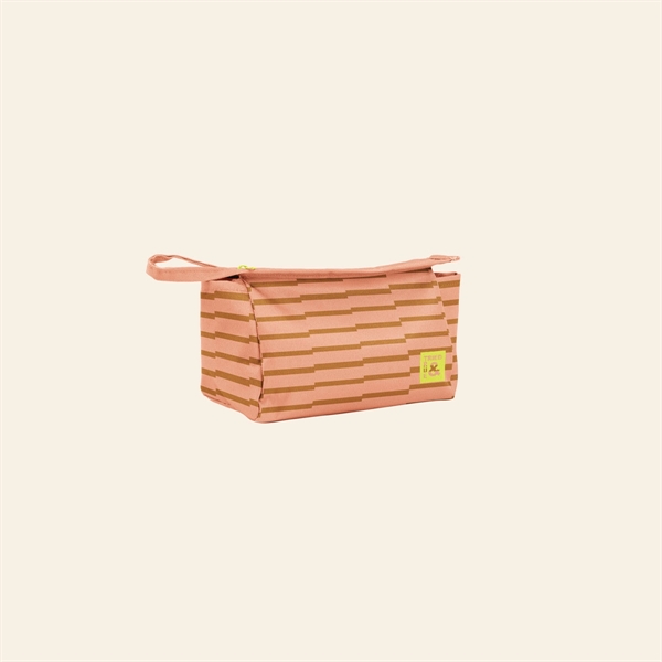 Small rectangle shaped, gusseted pouch with a zippered closure, zipper pull... from ASI 74710 Numo