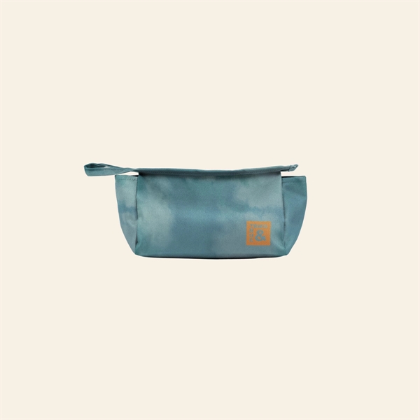 Small rectangle shaped, gusseted pouch with a zippered closure, zipper pull... from ASI 74710 Numo