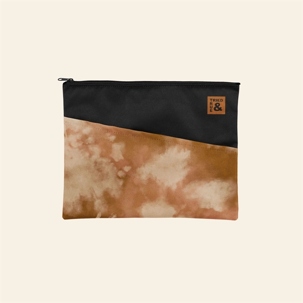 Large document pouch with a zippered closure and diagonal pocket on... from ASI 74710 Numo