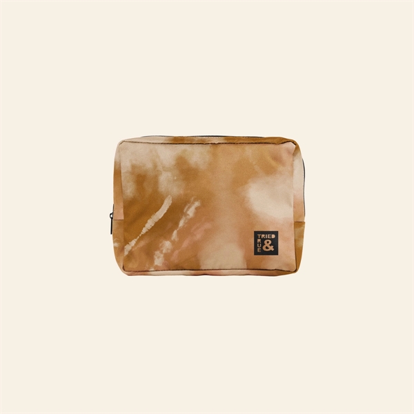 Rectangle shaped, gusseted 4CP Poly pouch with a zippered closure.... from ASI 74710 Numo