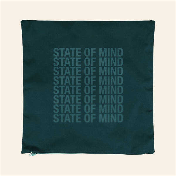 Large Square 18x18 pillow case with zipper closure made of 100D... from ASI 74710 Numo