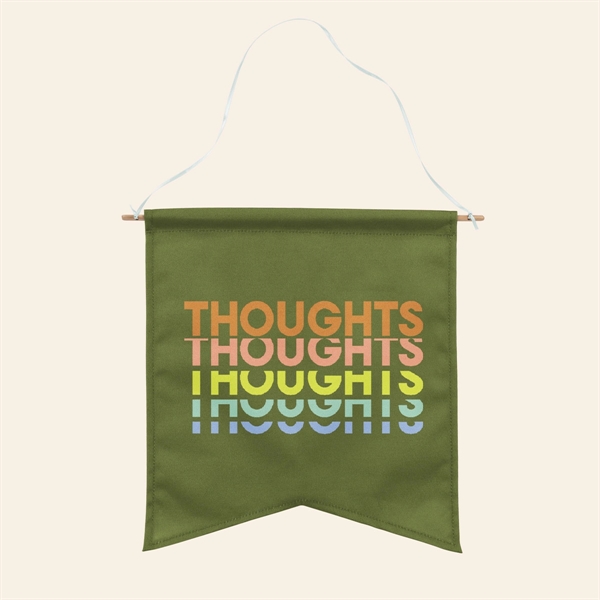 The Wallflower Large is a two-point, Guidon-style wall pennant with a... from ASI 74710 Numo