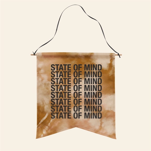 The Wallflower Large is a two-point, Guidon-style wall pennant with a... from ASI 74710 Numo