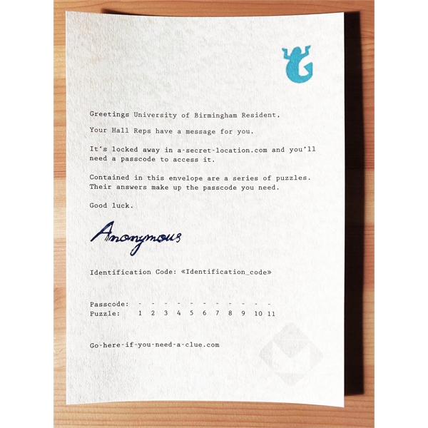 10 beautifully designed, unique puzzles that give a code to unlock... from ASI 74741 NVS Promo Designs, Inc.