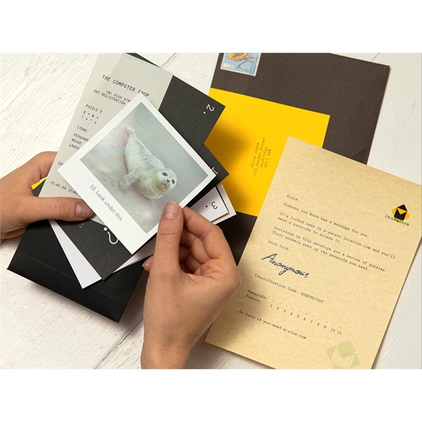 10 beautifully designed, unique puzzles that give a code to unlock... from ASI 74741 NVS Promo Designs, Inc.