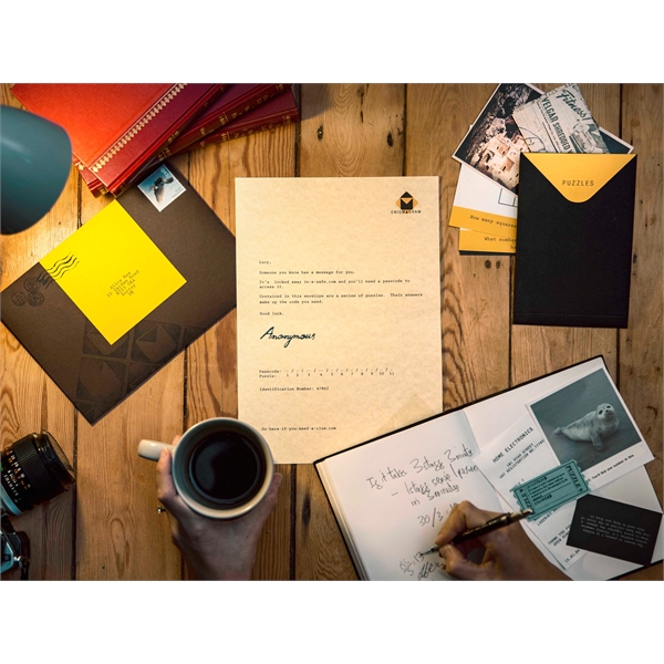 10 beautifully designed, unique puzzles that give a code to unlock... from ASI 74741 NVS Promo Designs, Inc.