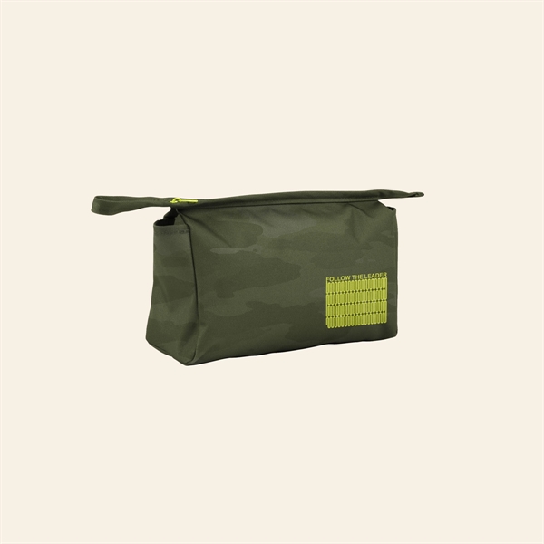 Medium rectangle shaped, gusseted RPET bag with a zippered closure, zipper... from ASI 74710 Numo