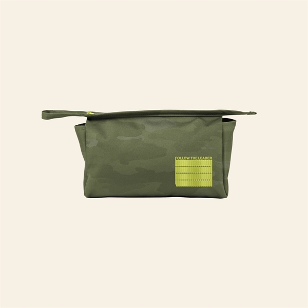 Medium rectangle shaped, gusseted RPET bag with a zippered closure, zipper... from ASI 74710 Numo