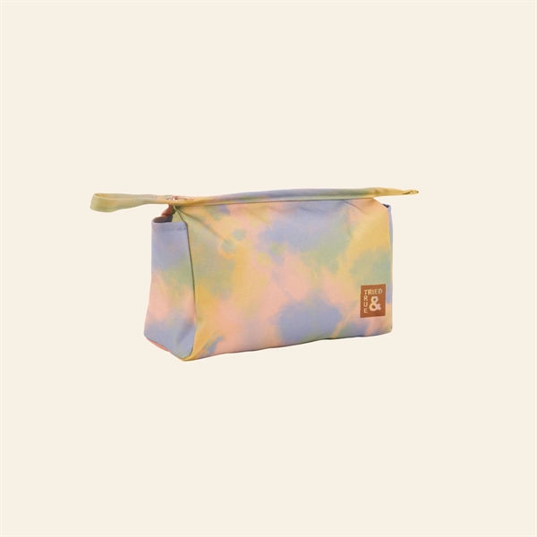 Medium rectangle shaped, gusseted RPET bag with a zippered closure, zipper... from ASI 74710 Numo