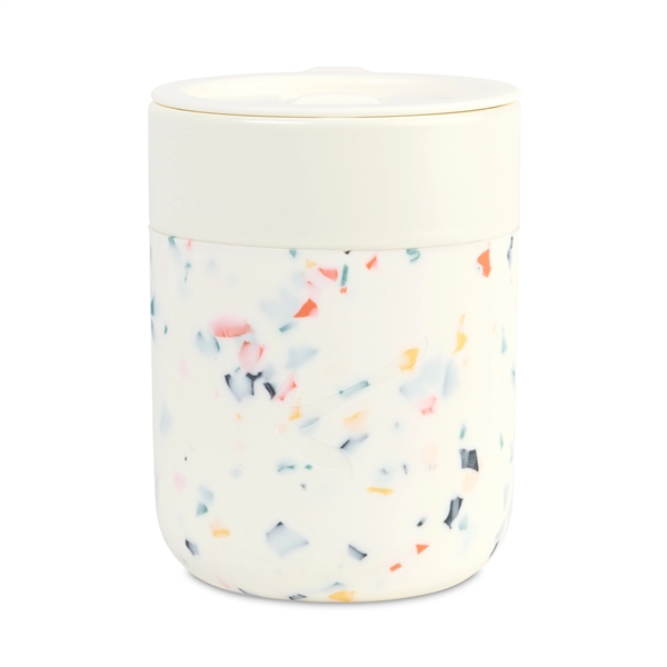 12 oz. ceramic mug that's wrapped in protective matte silicone.... from ASI 56070 Gemline / Gemline®