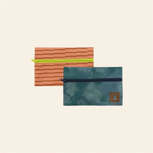 ZIP FRONT POUCHES RPET 1000d 4cp - Small 7.5" W x... from ASI 74710 Numo