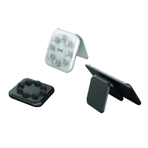 Qi enabled wireless charge pad + 1 color of pad print... from ASI 37218 Athena Promo (tm)