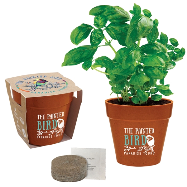 Mini bamboo blossom kit with one seed packet, one peat pellet... from ASI 62190 Illini