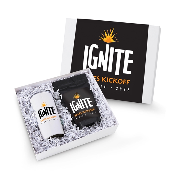 20 oz. dual wall, vacuum sealed tumbler with a 12 oz.... from ASI 71685 Midnite Snax® / Promo Revolution