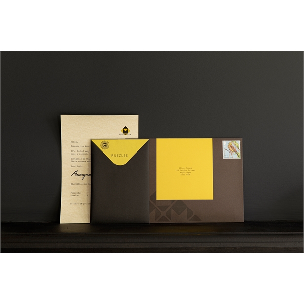 10 beautifully designed, unique puzzles that give a code to unlock... from ASI 74741 NVS Promo Designs, Inc.