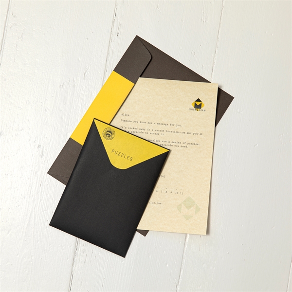 10 beautifully designed, unique puzzles that give a code to unlock... from ASI 74741 NVS Promo Designs, Inc.