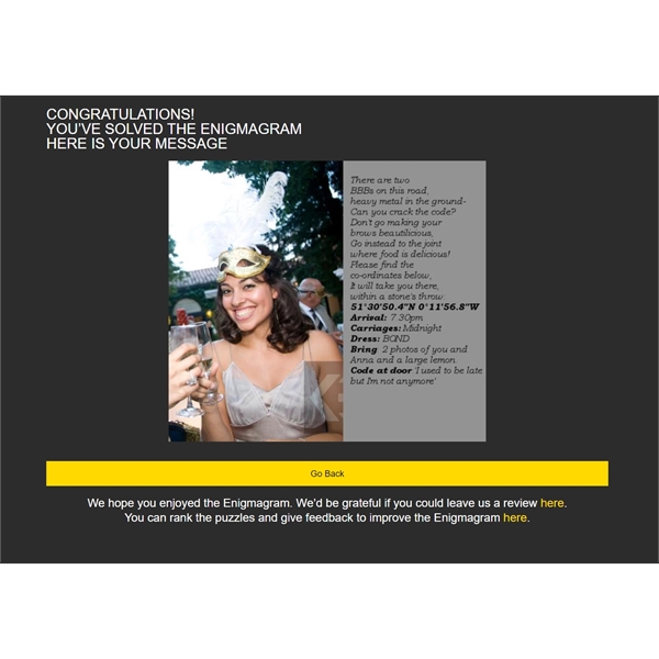 10 beautifully designed, unique puzzles that give a code to unlock... from ASI 74741 NVS Promo Designs, Inc.