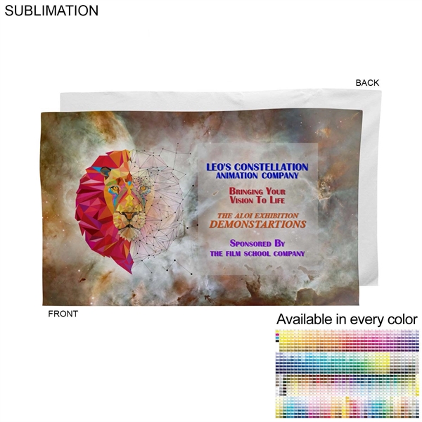 15" x 15" velour towel with sublimation printing or blank... from ASI 53509 FIEL-Fairdeal Import & Export / FIEL