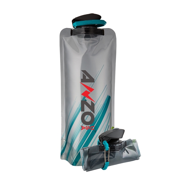 The 1 Liter Vapur Element Series is a foldable hydration bottle.... from ASI 46170 Compass Industries Inc