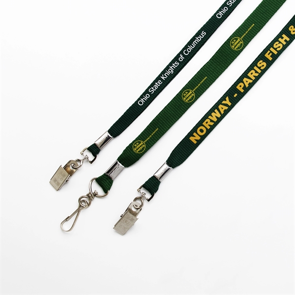 Flat polyester lanyards Same top selling quality, but even faster!... from ASI 62088 IDProductsource