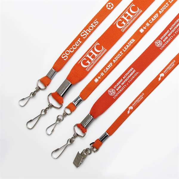 Flat polyester lanyards Same top selling quality, but even faster!... from ASI 62088 IDProductsource