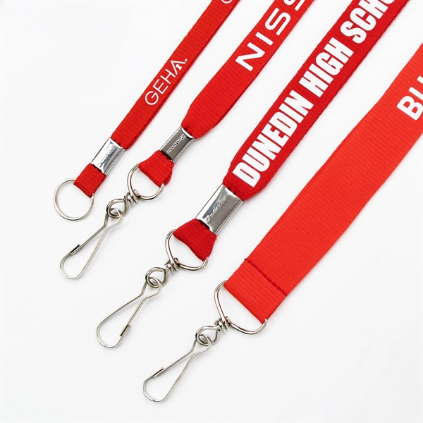 Flat polyester lanyards Same top selling quality, but even faster!... from ASI 62088 IDProductsource
