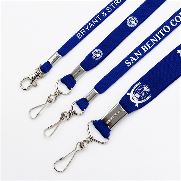 Flat polyester lanyards Same top selling quality, but even faster!... from ASI 62088 IDProductsource