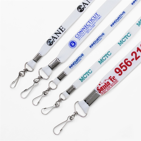 Flat polyester lanyards Same top selling quality, but even faster!... from ASI 62088 IDProductsource