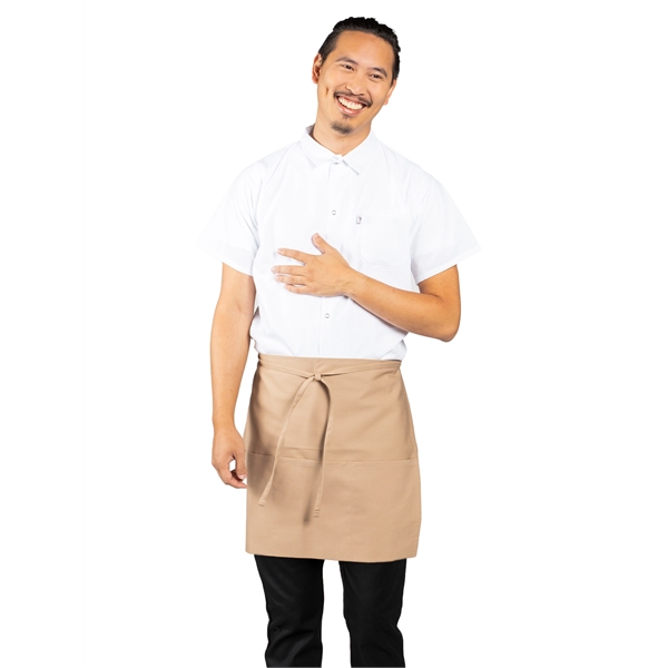 Uncommon Threads Unisex Three Pocket Half Waist Apron... from ASI 86018 Scrub Authority / Uniform Stores