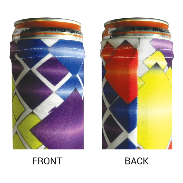 Full custom, full color stretch wrap for slim tall cans.... from ASI 80228 Quinn