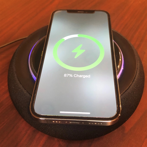 Wireless charger and bluetooth speaker... from ASI 63073 Openers.Beer / Openers Plus