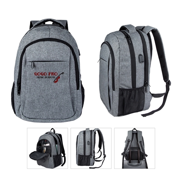 Metro Travel Laptop Backpack... from ASI 67866 Logomark/Valumark