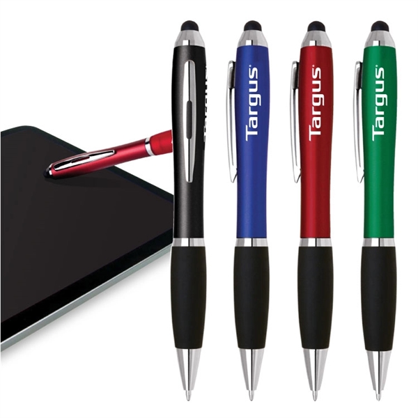 Touch stylus pen. Twist action pen. Stylus compatible with all capacitive... from ASI 30112 ACE Products / Ace Line