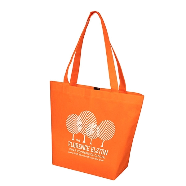 15" x 12" x 5" 80GSM non-woven polypropylene tote bag with... from ASI 62660 Innovation Line
