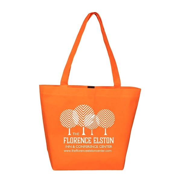 15" x 12" x 5" 80GSM non-woven polypropylene tote bag with... from ASI 62660 Innovation Line