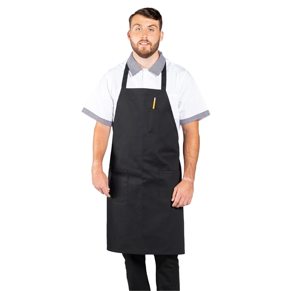 Uncommon Threads Unisex Pencil Patch Pocket Bib Apron... from ASI 86018 Scrub Authority / Uniform Stores
