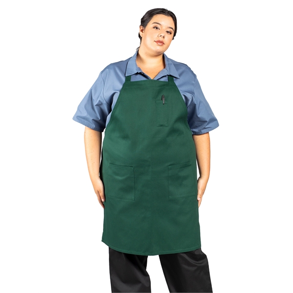Uncommon Threads Unisex Pencil Patch Pocket Bib Apron... from ASI 86018 Scrub Authority / Uniform Stores