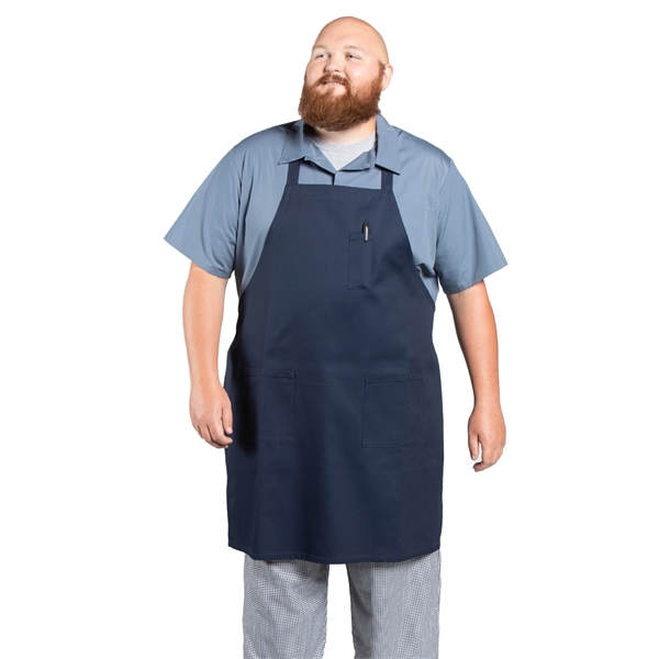 Uncommon Threads Unisex Pencil Patch Pocket Bib Apron... from ASI 86018 Scrub Authority / Uniform Stores