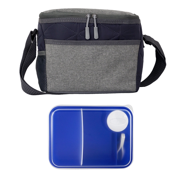 Quilted On The Go Lunch Set... from ASI 30208 A P Specialties / AP Specialties