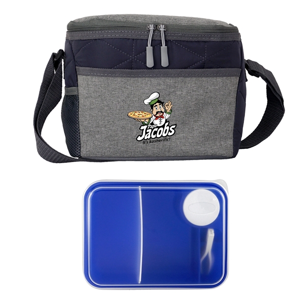 Quilted On The Go Lunch Set... from ASI 30208 A P Specialties / AP Specialties